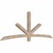 Ekena Millwork Alberta Smooth Timber Gable Bracket, Douglas Fir, 96"W x 36"H x 3 1/2"D x 3 1/2"F, 9/12 Pitch GBW096X36X0404ALB00SDF - alternate 2